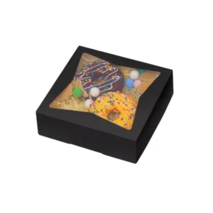 Custom Black Bakery Boxes - Premium Packaging by First Custom Packaging