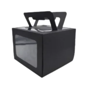 Custom Black Bakery Boxes - Premium Packaging by First Custom Packaging