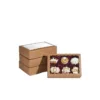 Brown Bakery Boxes with Window by First Custom Packaging