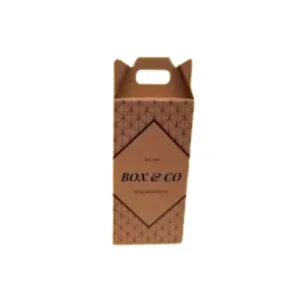 Custom Beverage Boxes with Handle by First Custom Packaging