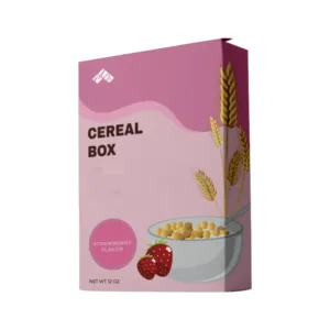 Custom Boxboard Cereal Boxes by First Custom Packaging with Cereal