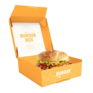 Custom Burger Boxes for Fresh and Secure Burger Packaging - First Custom Packaging
