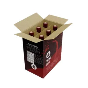 Bulk Custom Card Stock Beverage Boxes in Bulk