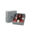 Custom Champagne Rigid Boxes with Inserts by First Custom Packaging