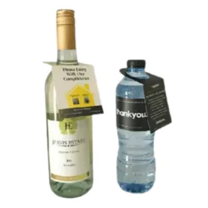 Custom Luxury Bottle Neckers by First Custom Packaging showcasing premium custom packaging for wine and spirit bottles