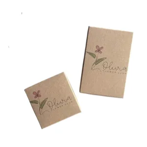 Custom card stock jewelry boxes made from premium kraft material by First Custom Packaging and Custom Packaging