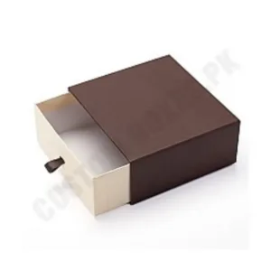 Custom card stock jewelry boxes made from premium kraft material by First Custom Packaging and Custom Packaging